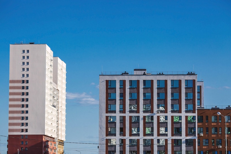 19% от общего количества жилых комплексов в Москве составляют дома высотой более 30 этажей