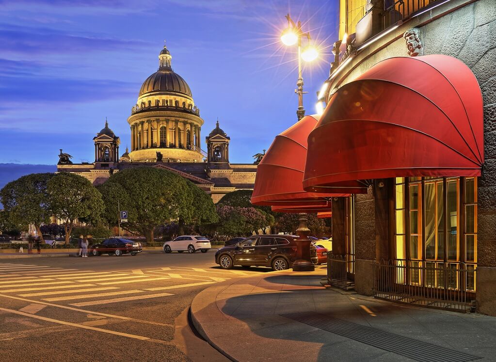 В Петербурге уровень загрузки гостиниц за год достиг допандемийного уровня