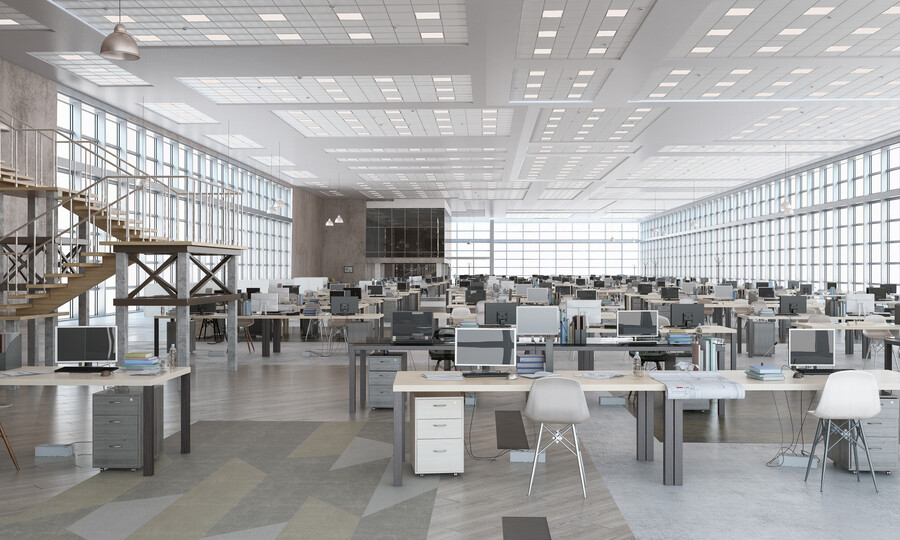 За год вакантность в сегменте сервисных офисов в Москве снизилась в два раза