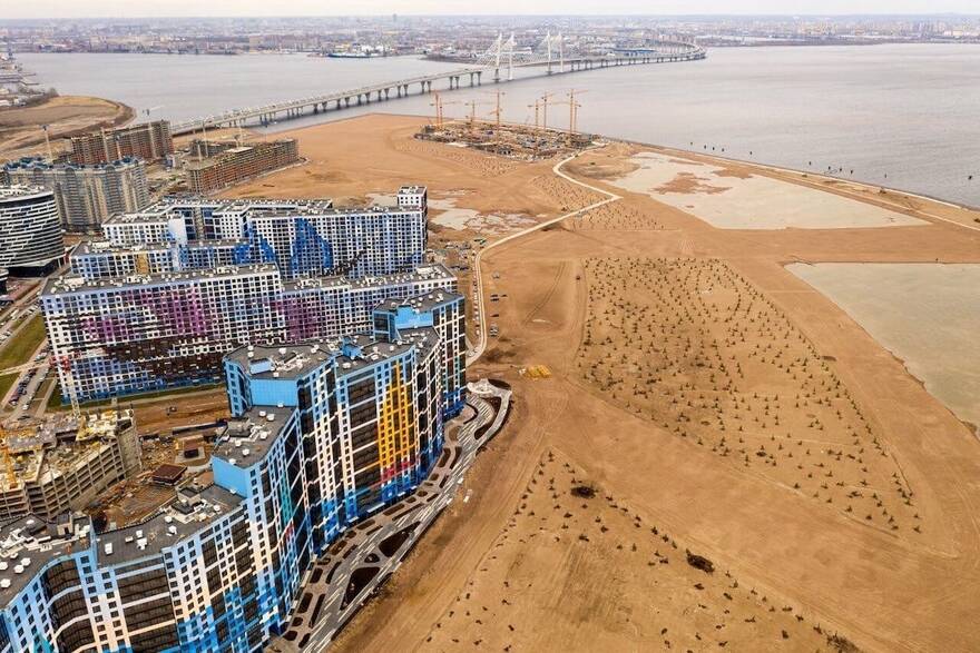 В первом полугодии девелоперы купили в 2,5 раза меньше земли, чем год назад